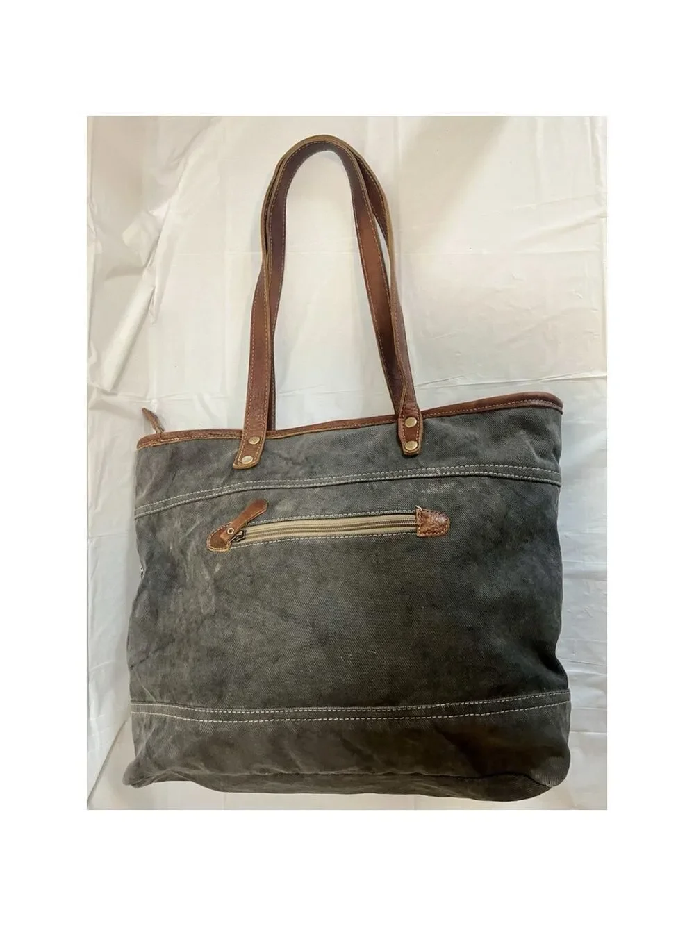 Myra Blue Eternity Tote Bag